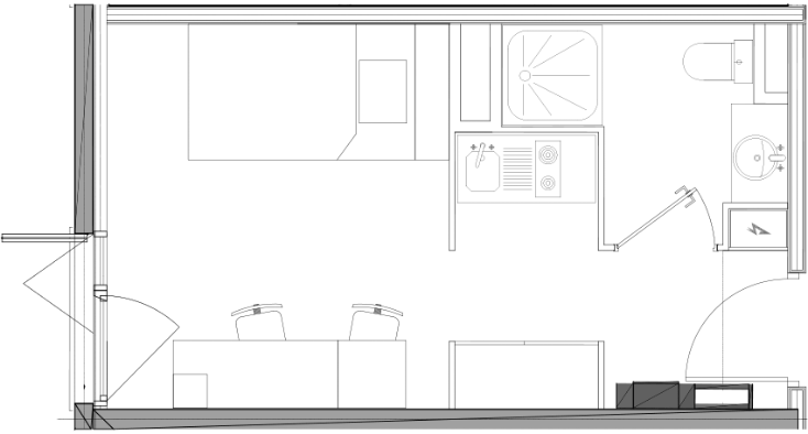 Plan de l'appartement