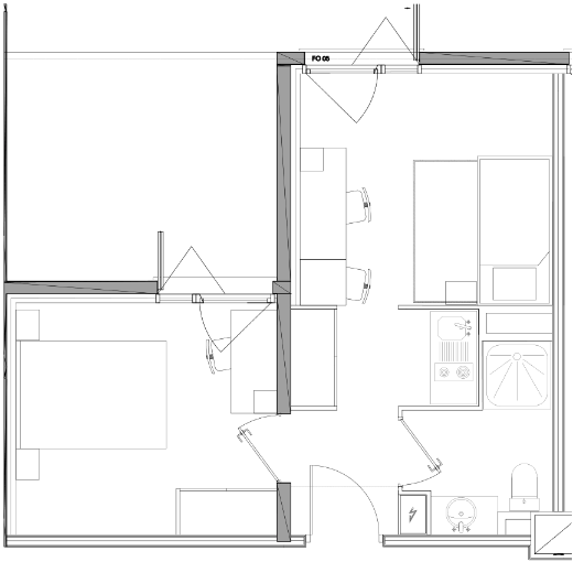 Plan de l'appartement